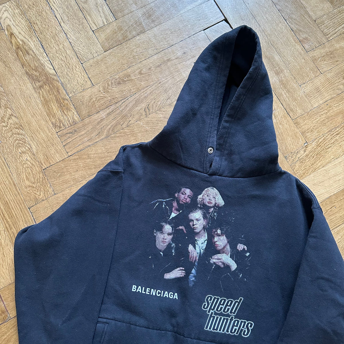 Balenciaga AW18 Speed Hunters Oversized Hoodie