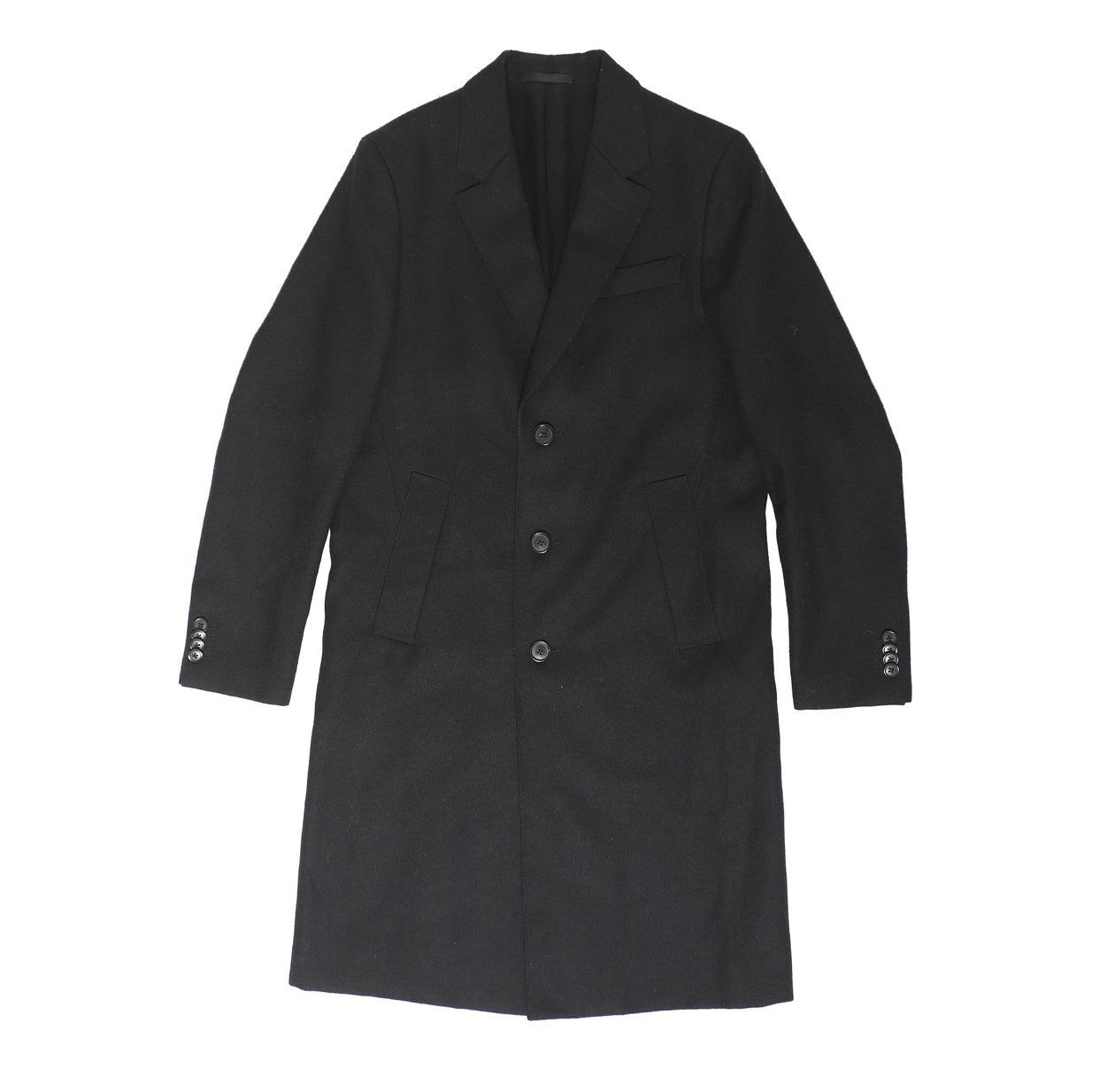 Berluti by Haider Ackermann Black Prototype Coat