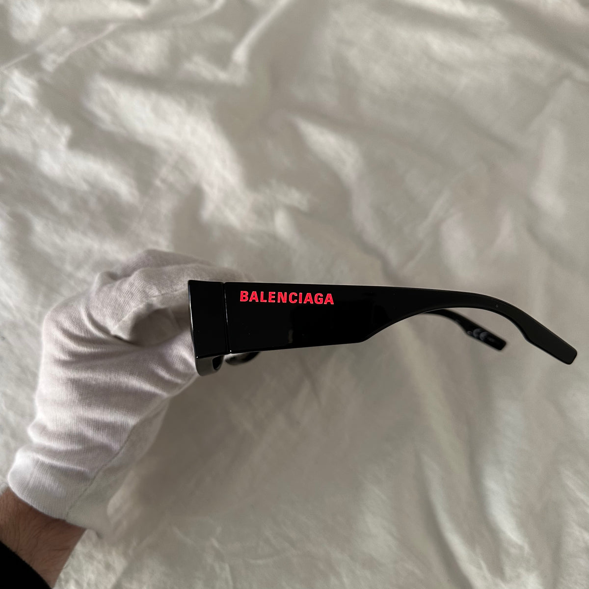Balenciaga SS20 LED Logo Sunglasses