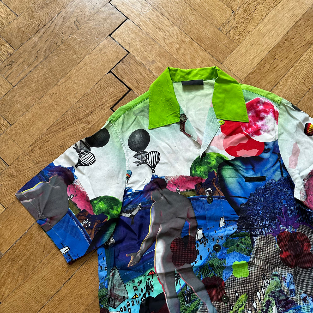 Prada Psychedelic Bowling Shirt