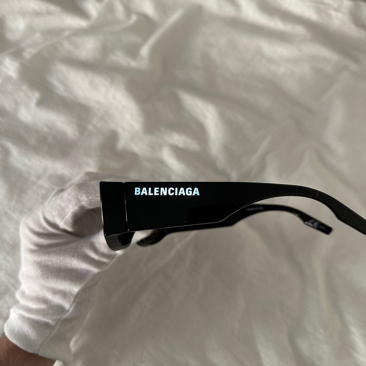 Balenciaga SS20 LED Logo Sunglasses