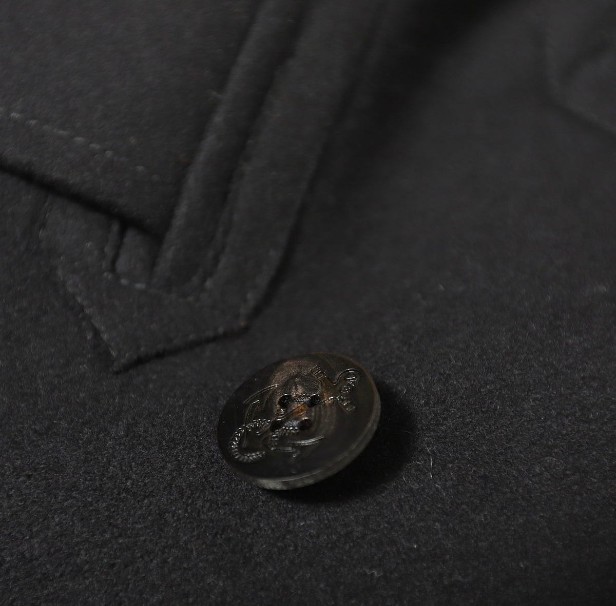 Berluti by Haider Ackermann FW17 Black Mega Coat Prototype