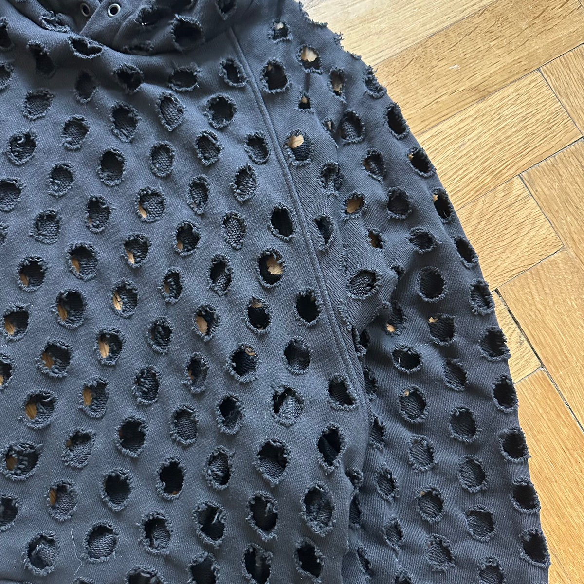 Maison Martin Margiela Laser Cut Hoodie