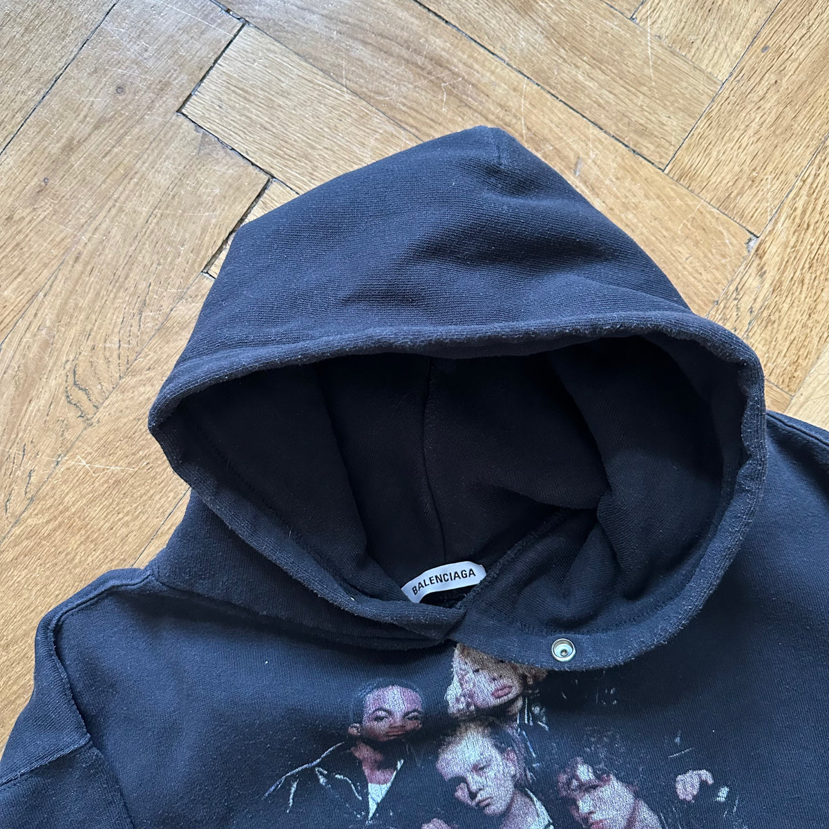 Balenciaga AW18 Speed Hunters Oversized Hoodie
