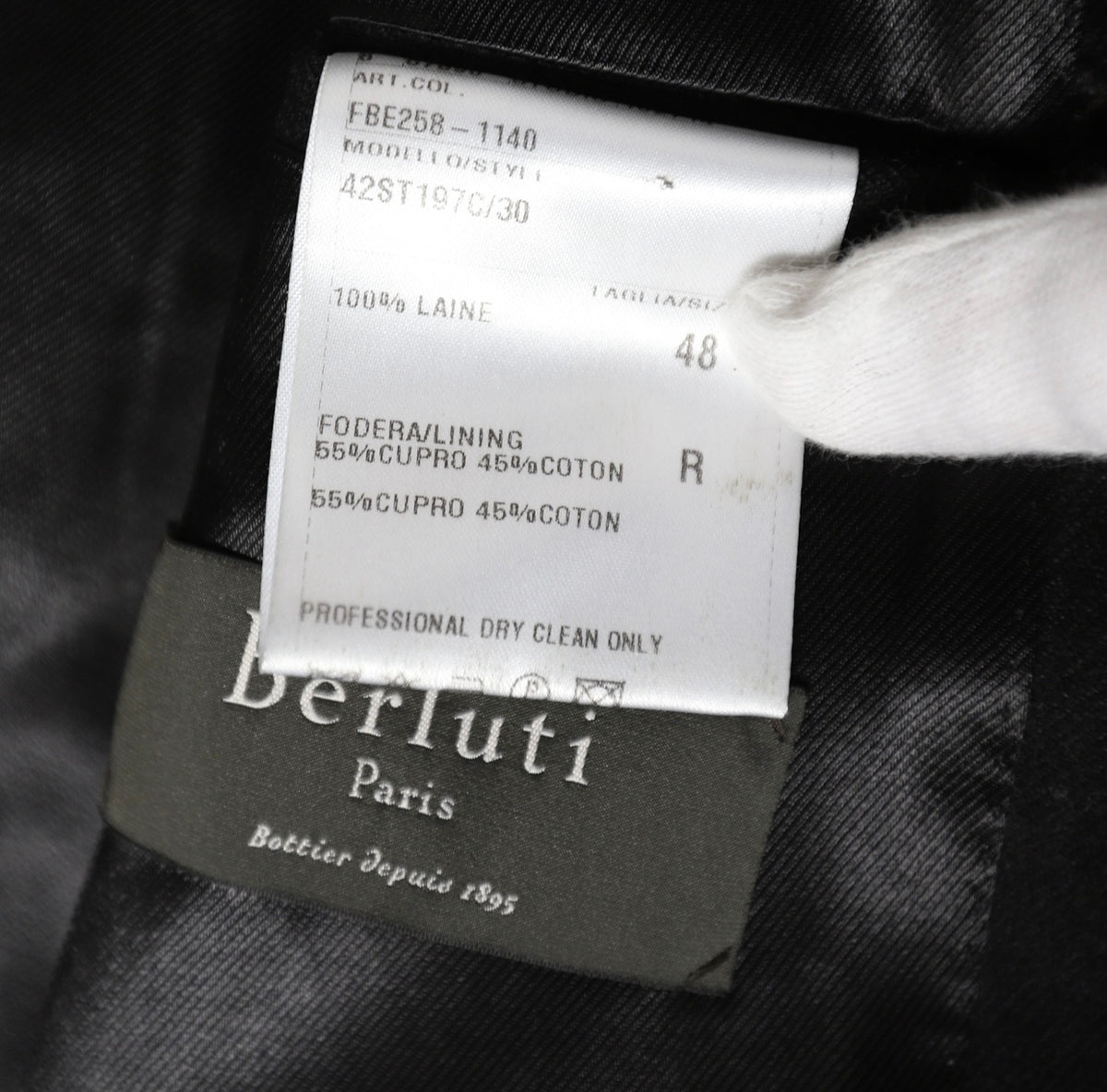 Berluti by Haider Ackermann Black Prototype Coat