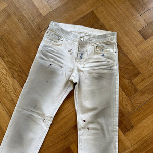 Helmut Lang SS03 White Painter Denim