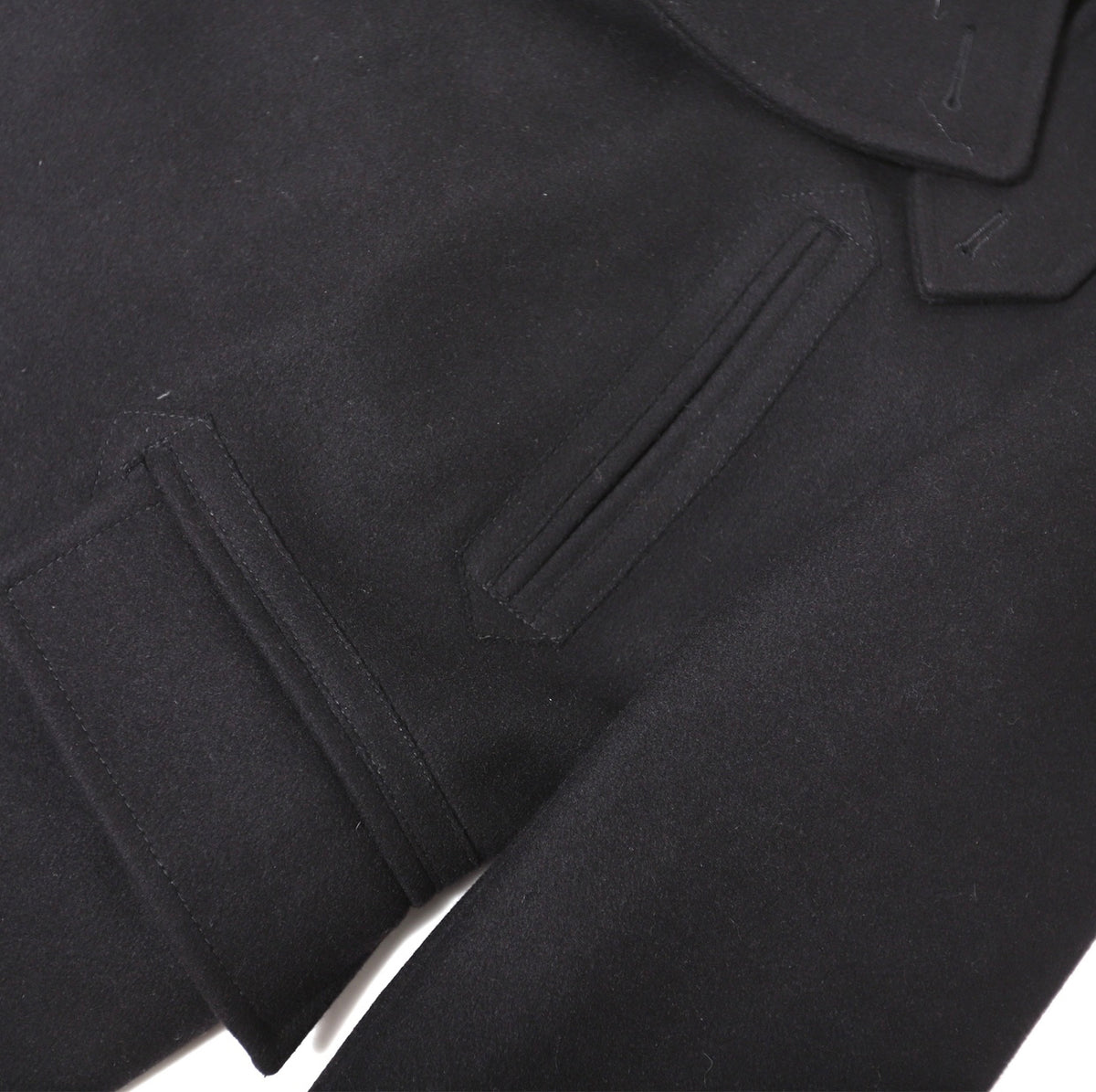 Berluti by Haider Ackermann FW17 Black Mega Coat Prototype
