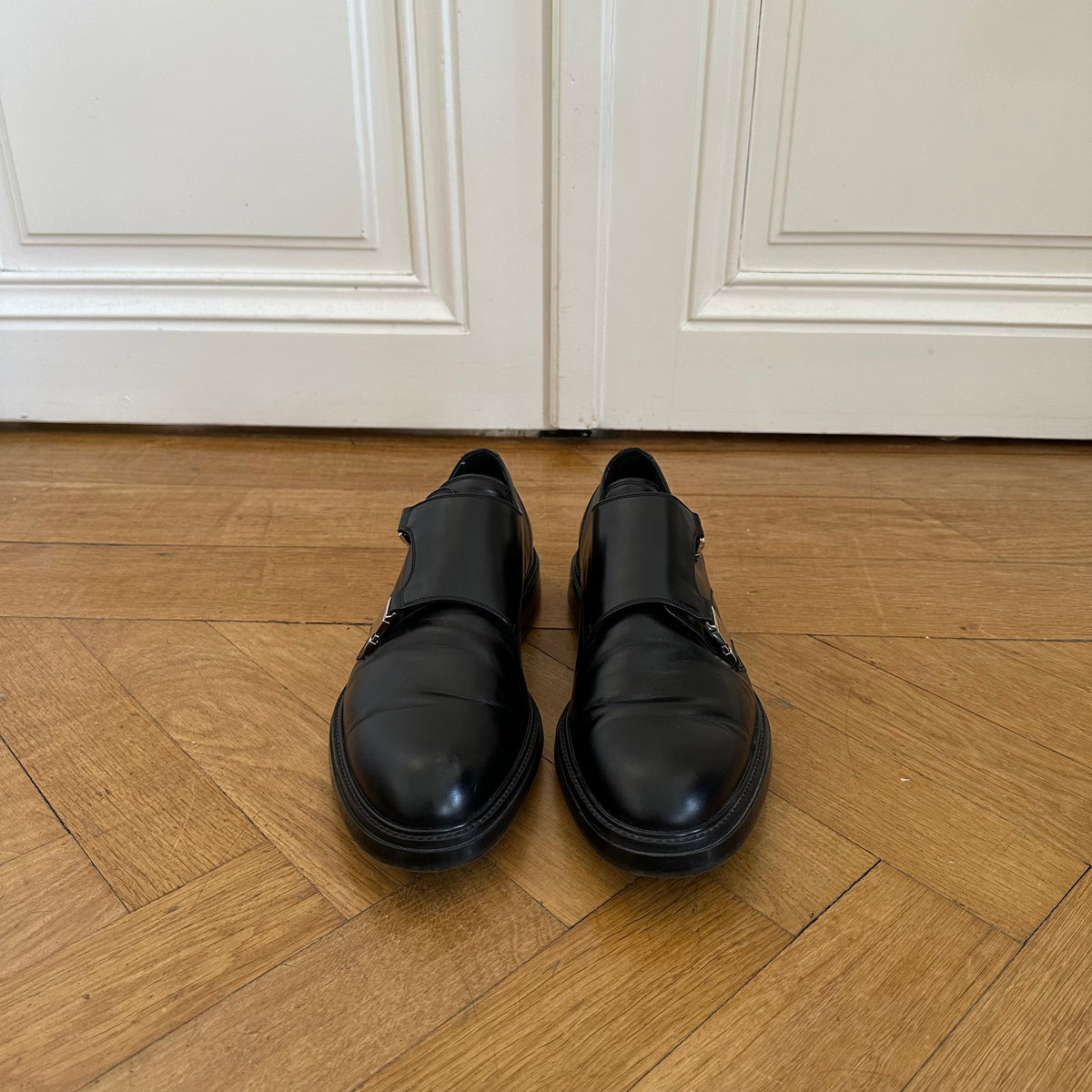 Dior Homme FW13 Metal Clasp Double Monk Strap Derbies