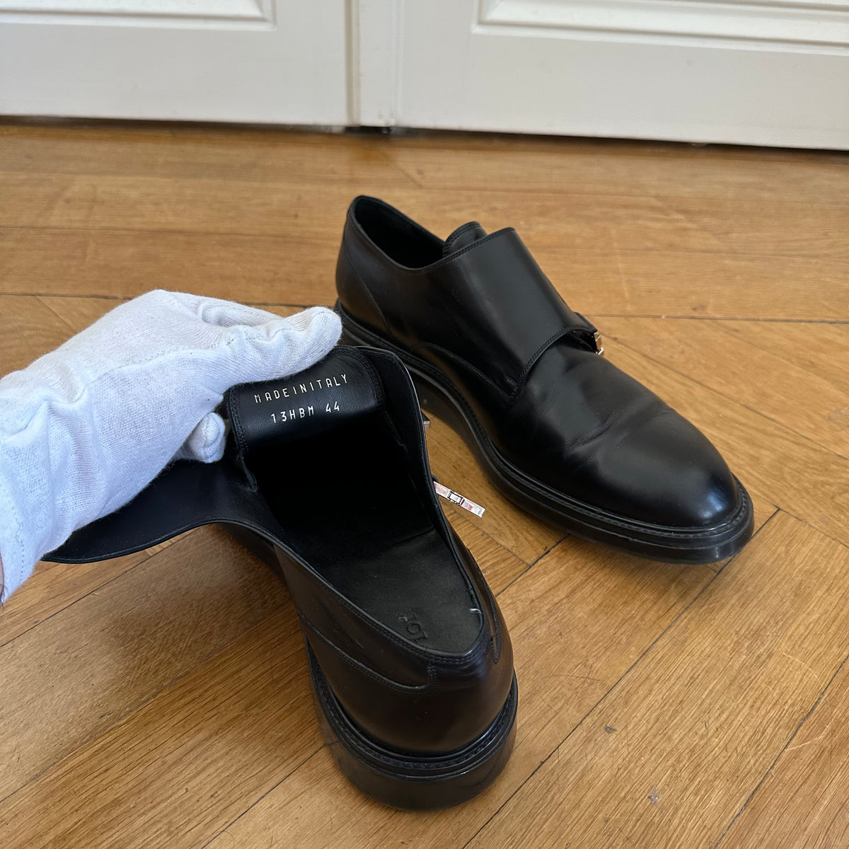Dior Homme FW13 Metal Clasp Double Monk Strap Derbies