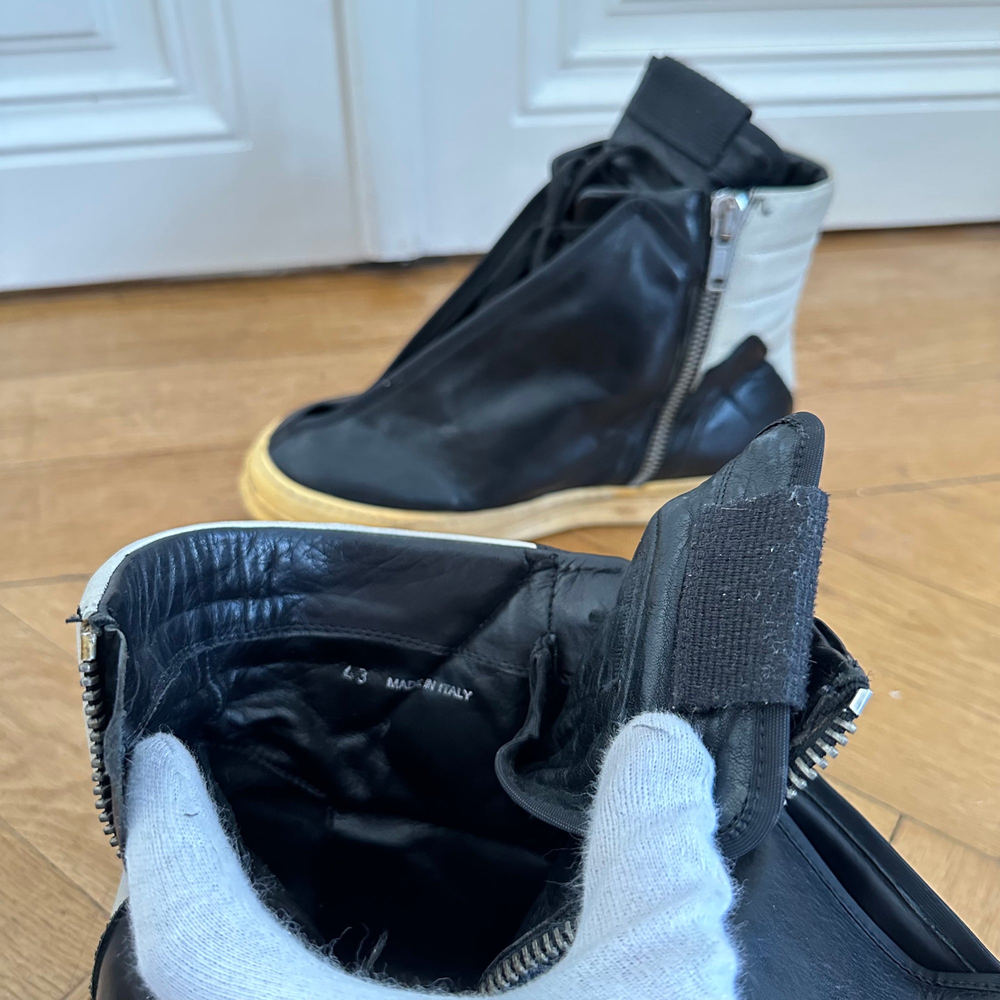 Rick Owens FW10 Stapled Hoof Turbobaskets