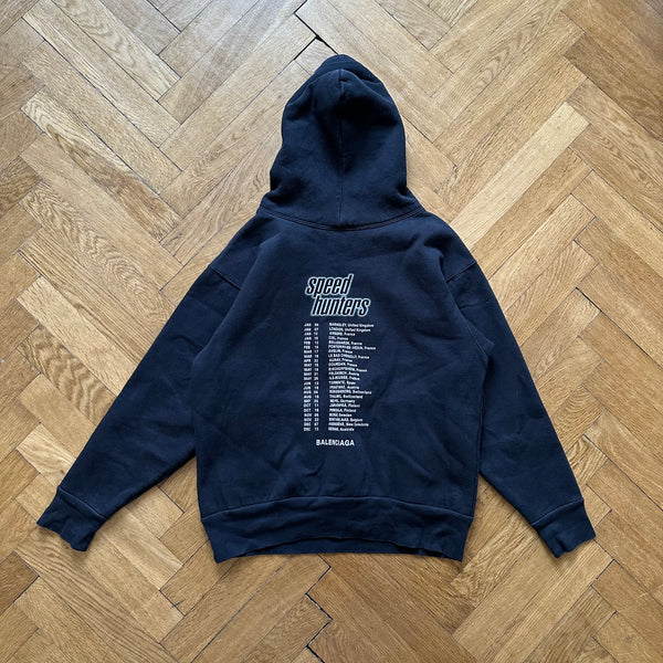 Balenciaga AW18 Speed Hunters Oversized Hoodie