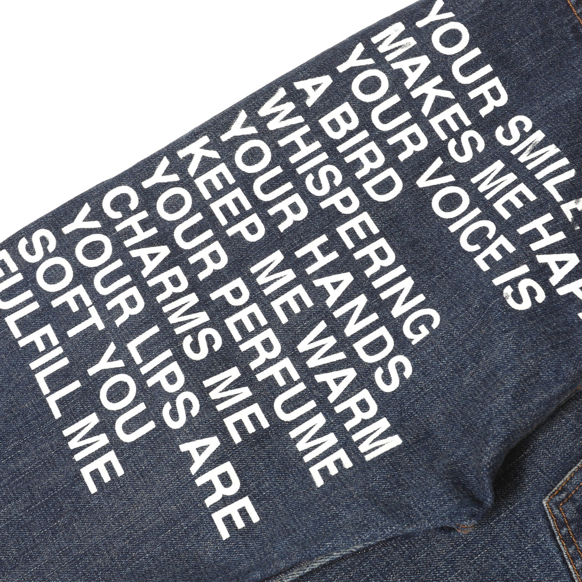 Junya Watanabe x Levi's SS02 "Poem" Denim