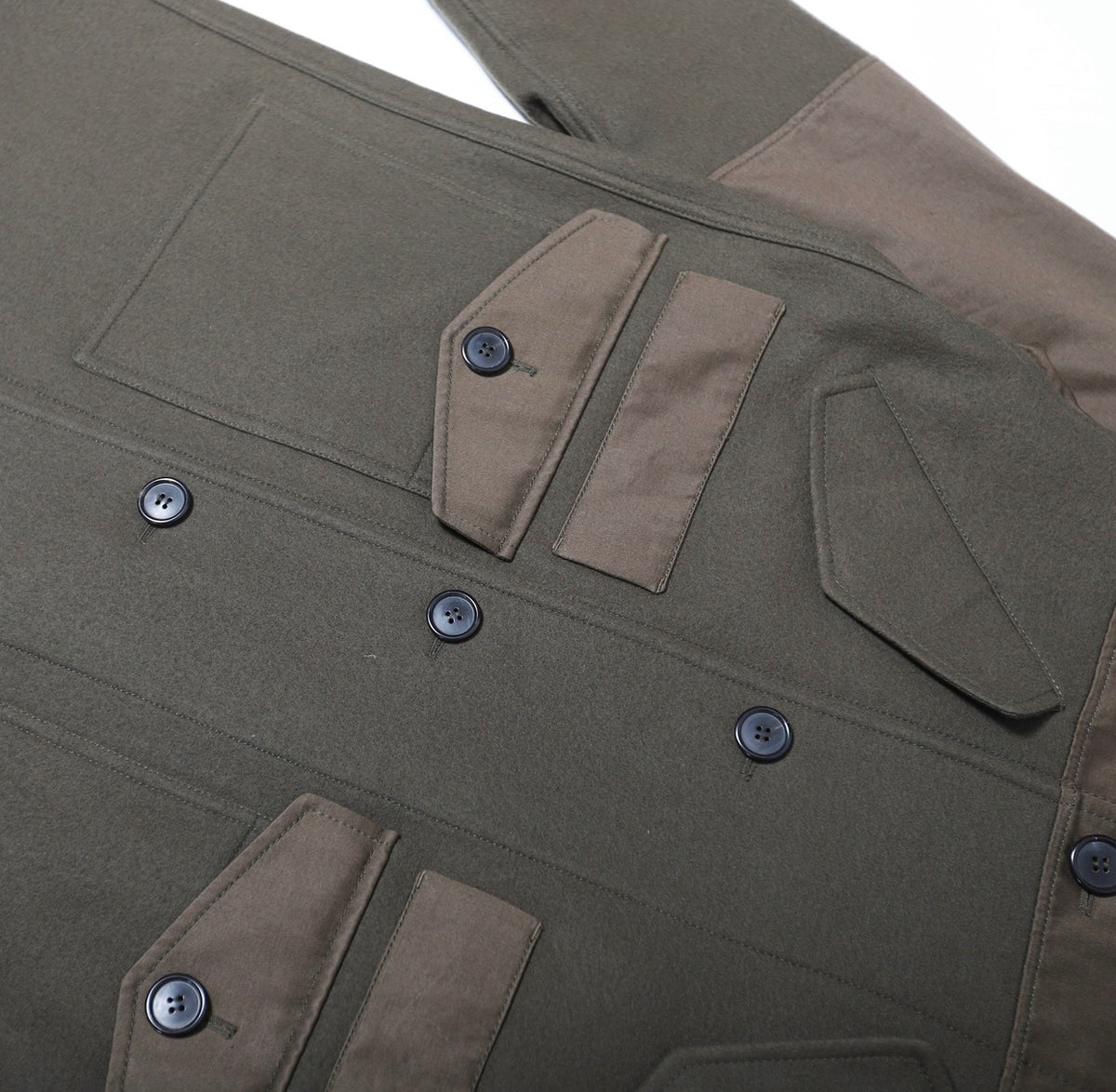 Berluti by Haider Ackermann FW17 Khaki Military Parka