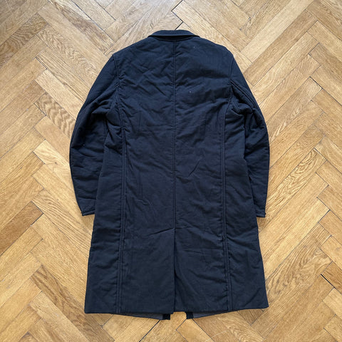 Lanvin FW14 Padded Deconstructed Long Wool Coat
