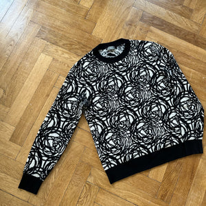 Dior Homme FW14 Abstract Rose Knit Sweater