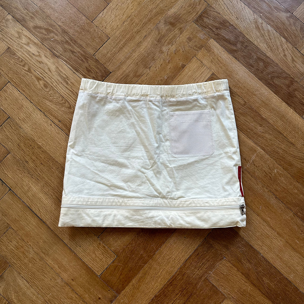 Prada 2000s Technical Zip Skirt