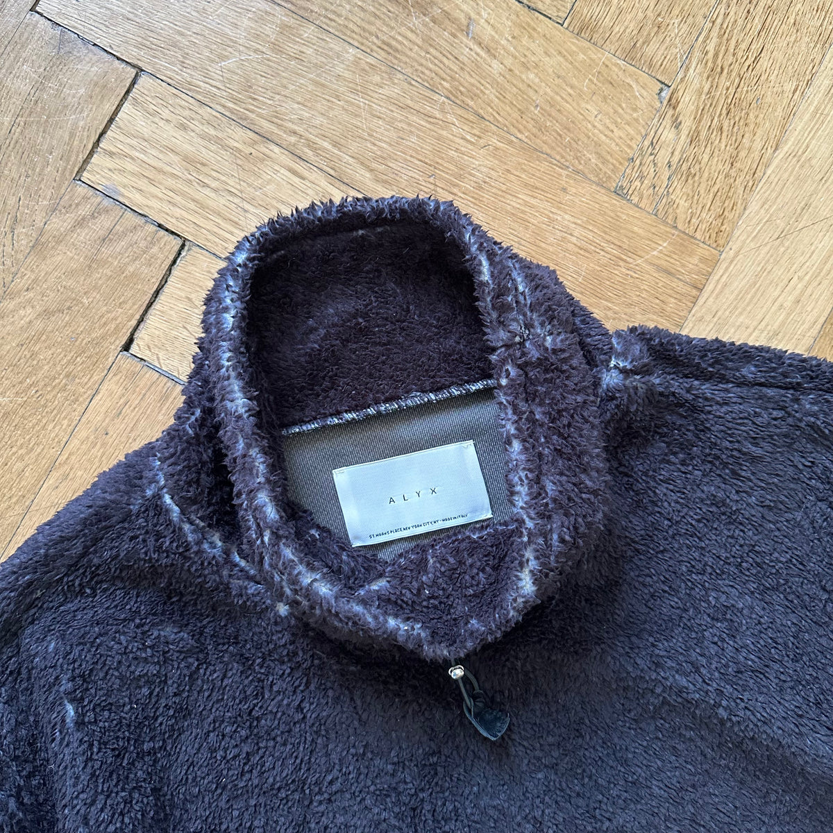 Alyx Fleece Buckled Sweatshirt