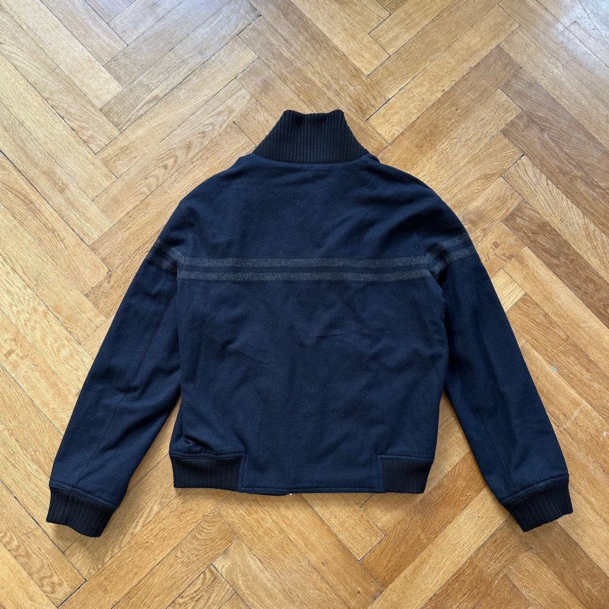 Hermes Reversible Wool Cotton Bomber Jacket