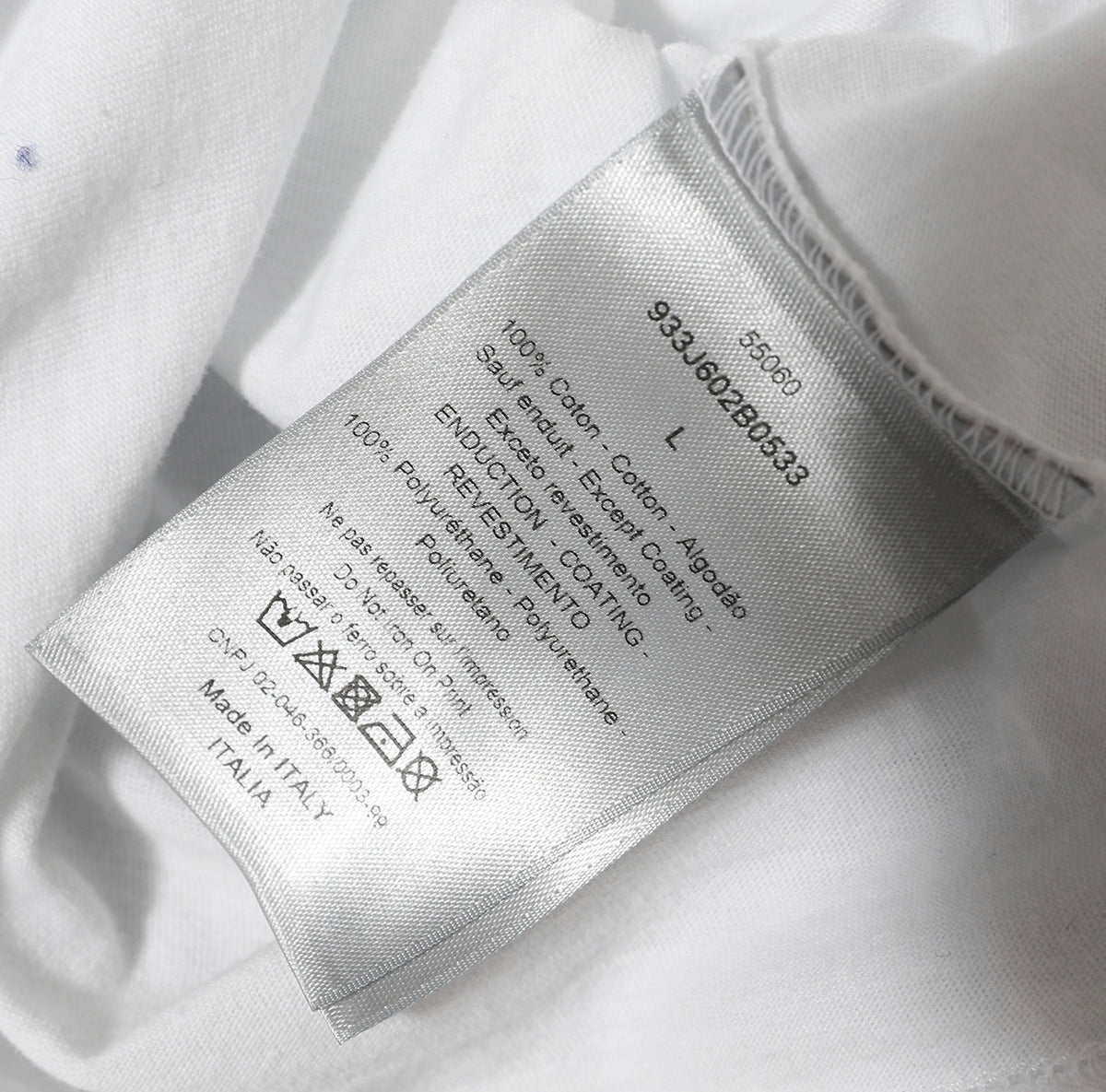 Dior x Hajime Sorayama white Dinosaur printed T-Shirt
