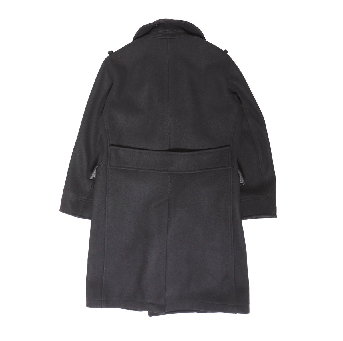 Berluti by Haider Ackermann FW17 Black Mega Coat Prototype