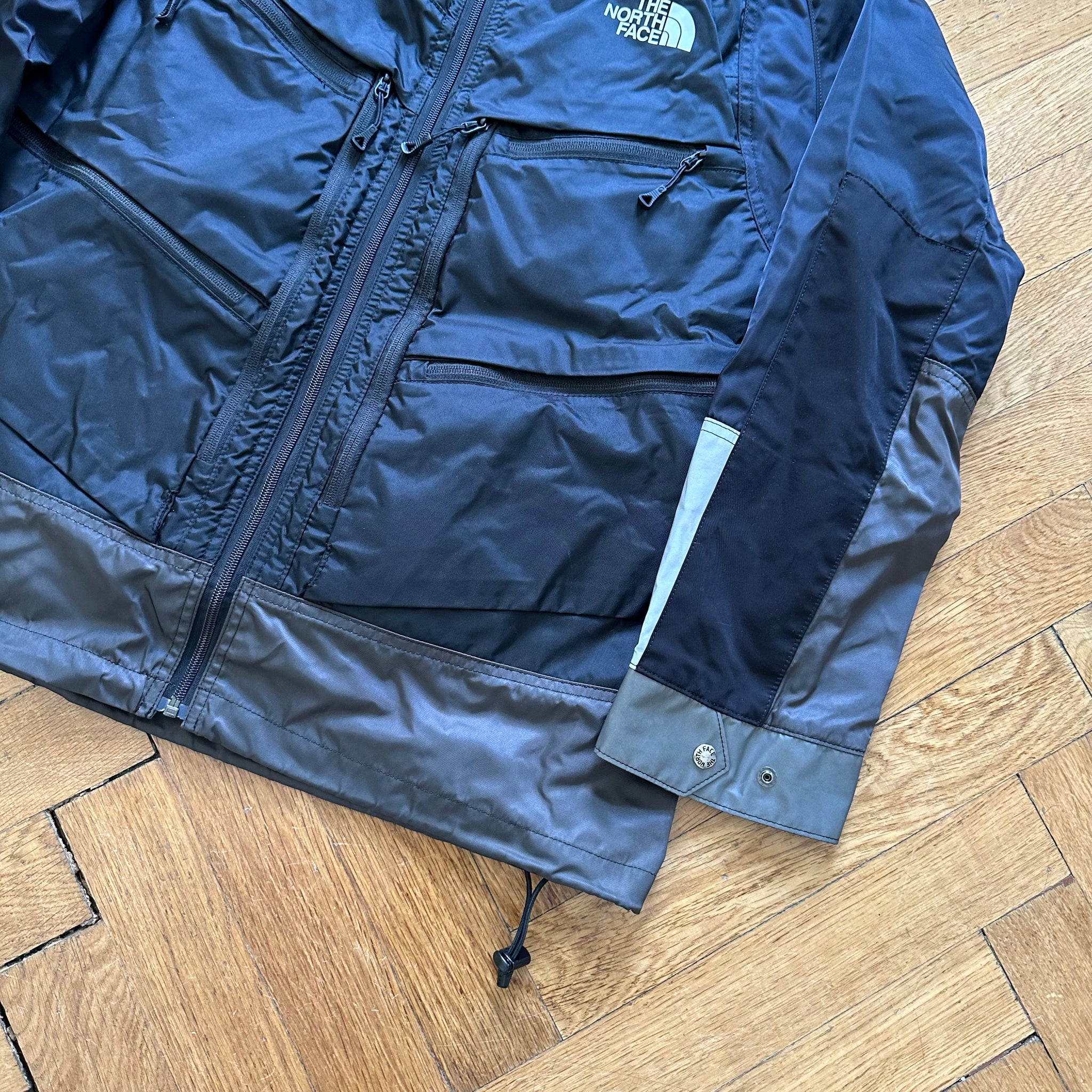 junya watanabe man x the north face backpack jacket Junya Watanabe x The North Face FW18 Backpack Tech Jacket