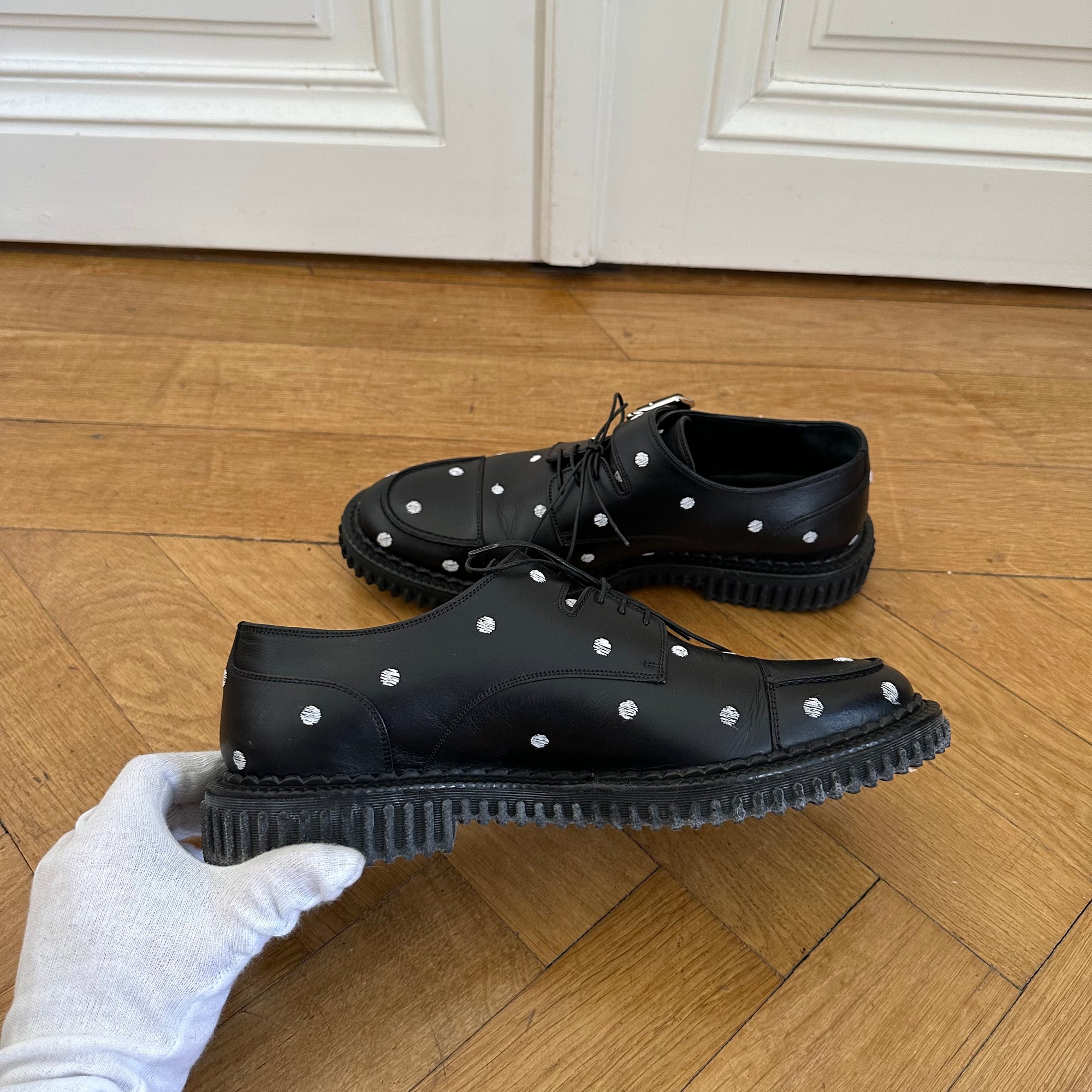 Dior polka 2025 dot shoes