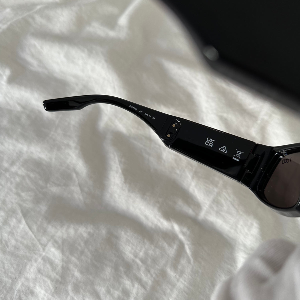 Balenciaga SS20 LED Logo Sunglasses