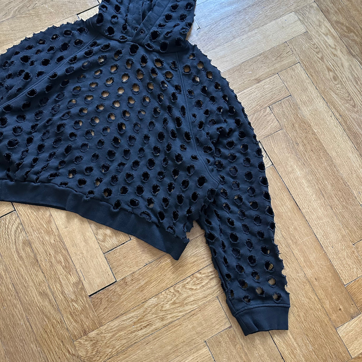 Maison Martin Margiela Laser Cut Hoodie