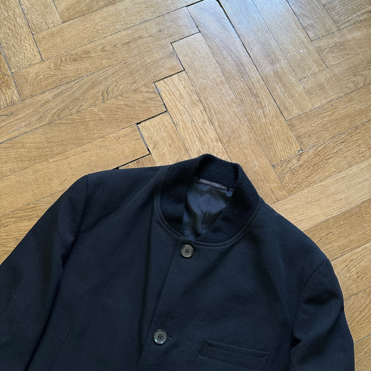 Yohji Yamamoto AW07 Hybrid Wool Bomber Coat