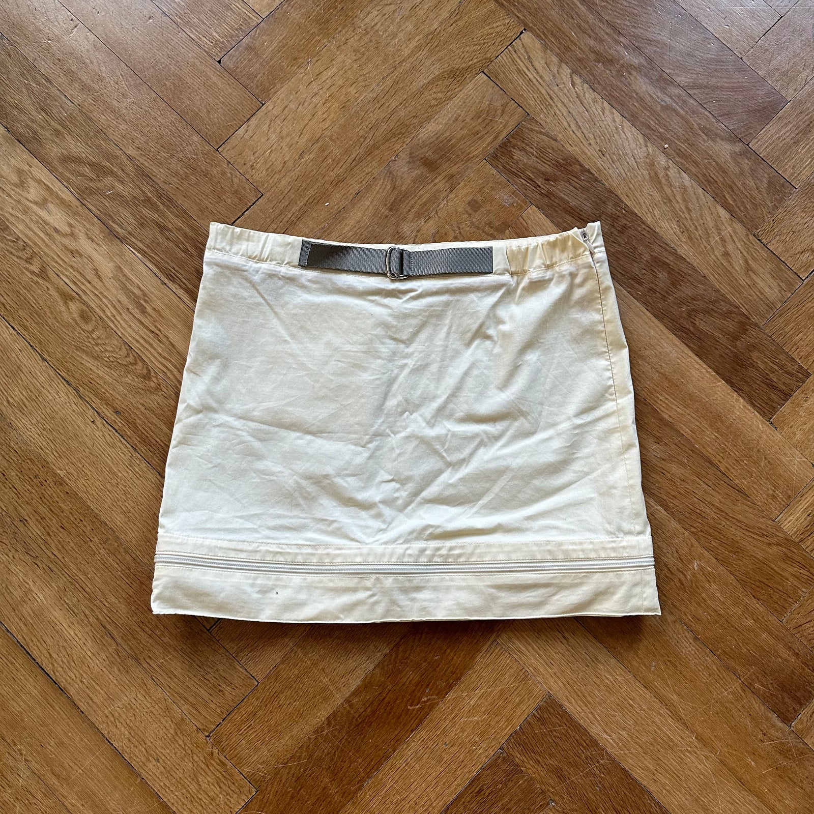 Prada 2000s Technical Zip Skirt